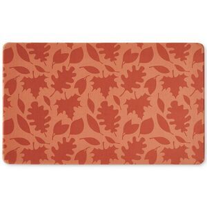 VCNY HOME Tonal Leaves Fall Kitchen Mat, 18" x 30"